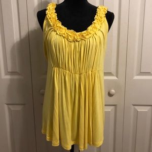 Yellow tank